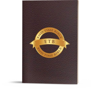 End Time Bible (Large Print, Color) – Hardcover